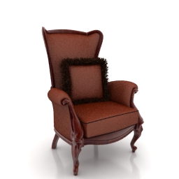 3D Armchair preview