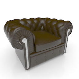 3D Armchair preview