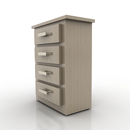 commode 1 3D Model Preview #ae475604
