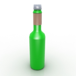 bottle 3D Model Preview #78459340