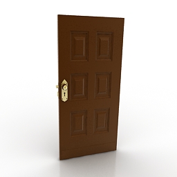 door 3D Model Preview #b2d26803