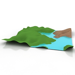 lake 3D Model Preview #e2b16552