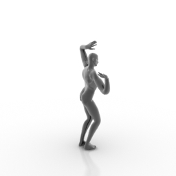 dancer 3D Model Preview #dc515b89