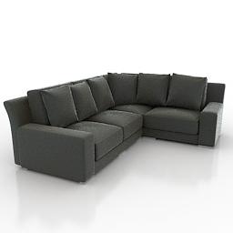 3D Sofa preview