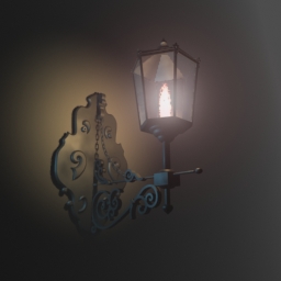 3D Sconce preview