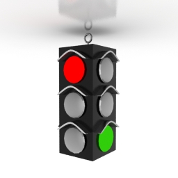 traffic light 3D Model Preview #7f743a55
