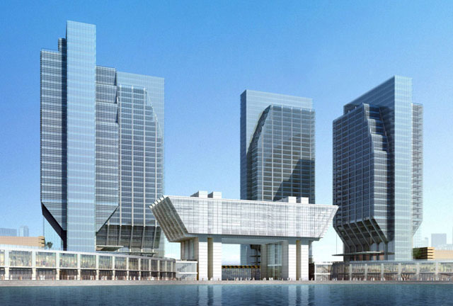 Business building in Abu Dhabi