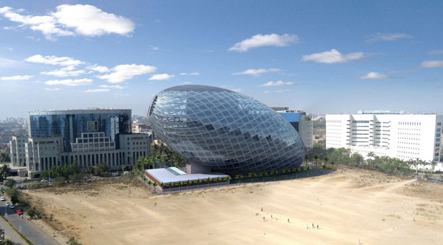 Cybertecture Egg, Mumbai, India