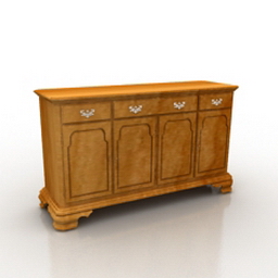 commode 3D Model Preview #8698ac21