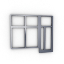 window 3D Model Preview #8d28b816