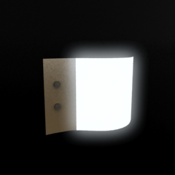 3D Sconce preview