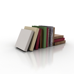 books 3D Model Preview #b80a0a69