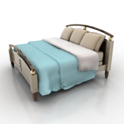 bed 3D Model Preview #eee1d718