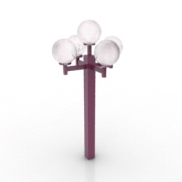 3D Lamppost preview
