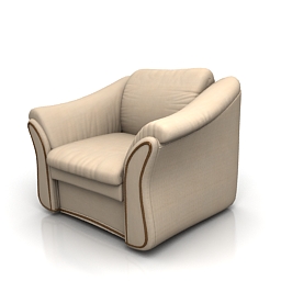 3D Armchair preview