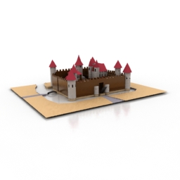 castle 3D Model Preview #cabdabe1