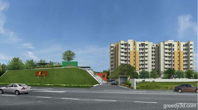 Architectural Home Design — Greedy 3D — Chennai, India