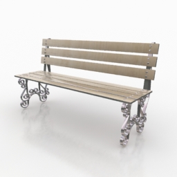 bench 3D Model Preview #5d685ef9