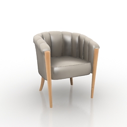 3D Armchair preview