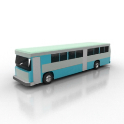 bus 3D Model Preview #cc4d03fa