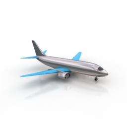 airplane 2 3D Model Preview #5cac7166