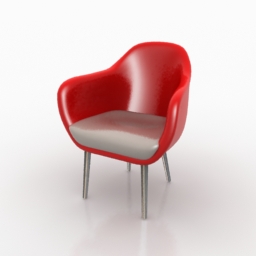 3D Armchair preview