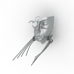 mask 3D Model Preview #6e32bad2
