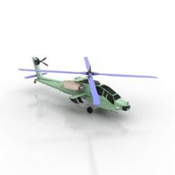 3D Helicopter preview