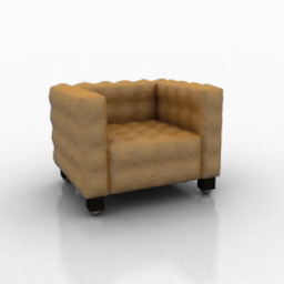 3D Armchair preview