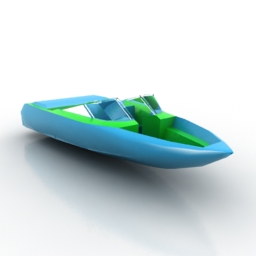 3D Boat preview