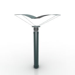 3D Lamppost preview