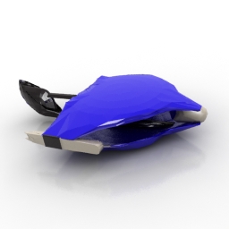 3D Spaceship preview