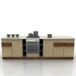 3D Kitchen preview