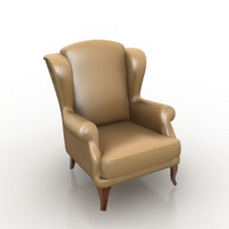 3D Armchair preview