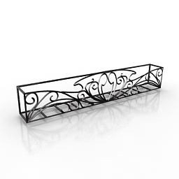 fence 1 3D Model Preview #34015021