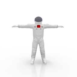 astronaut 3D Model Preview #c506a5f0