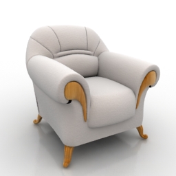 3D Armchair preview