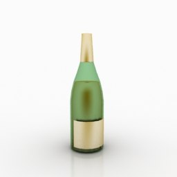 bottle 3D Model Preview #7170b2c3