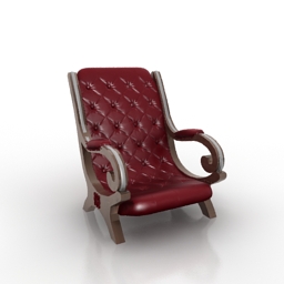 3D Armchair preview