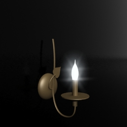 3D Sconce preview