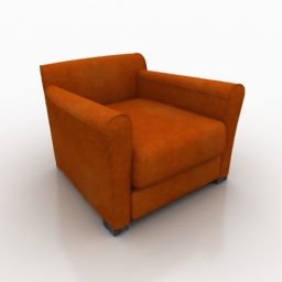 3D Armchair preview