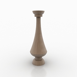 baluster 2 3D Model Preview #6a881215