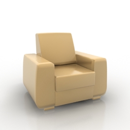 3D Armchair preview