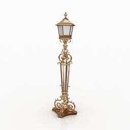 3D Lamppost preview