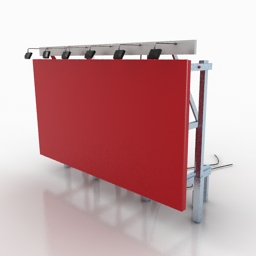 banner 3D Model Preview #1dd76007