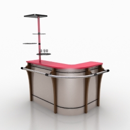bar rack 3D Model Preview #4f50dc19