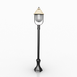 3D Lamppost preview