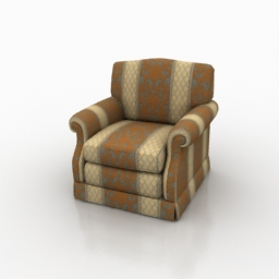 3D Armchair preview