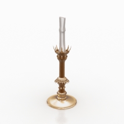 3D Candle preview