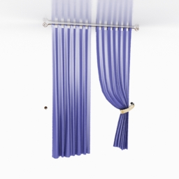 curtain 2 3D Model Preview #b9137cc0